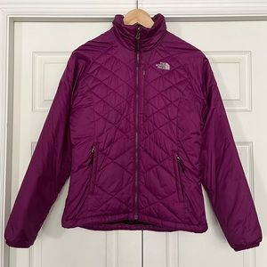 {The North Face} Primaloft Puffer Jacket in Purple - Women's Small